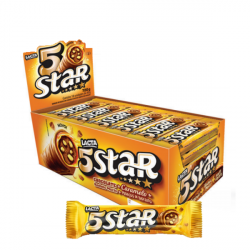 Candy Bar Lacta 5Stars (18X40G)