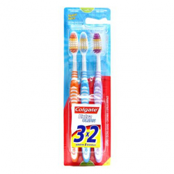 Escova Dental Colgate Extra Clean Macia 3un Promo Leve 3 Pague 2
