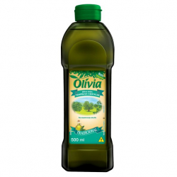 Óleo Composto de Soja e Oliva OLIVIA Tradicional Garrafa 500ml