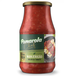 Molho de Tomate POMAROLA Chef Manjericao Vidro 420g