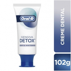 Creme Dental ORAL-B Gengiva Detox Gentle Whitening 102g