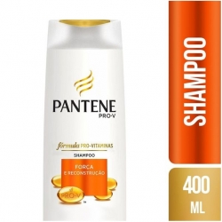 Shampoo PANTENE Força e Reconstrução 400ml