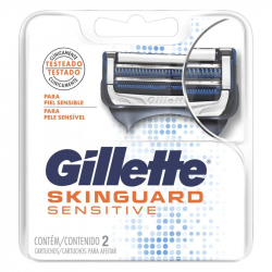Carga para Aparelho de Barbear GILLETTE Skinguard Sensitive