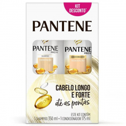 Kit PANTENE Shampoo 350ml + Condicionador Hidratante 175ml