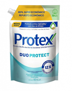 Sabonete Liquido Protex Refil 900ML Duo Protect