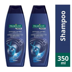 KIT 2 Shampoo Palmolive Men Anticaspa 350ML