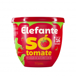 Extrato de Tomate Elefante Pote Só Tomate 310G