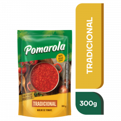 Molho De Tomate Pomarola Sache 300G Tradicional