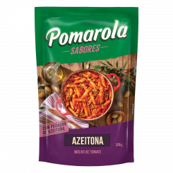 Molho de Tomate POMAROLA Sabores Azeitona Sach 300g