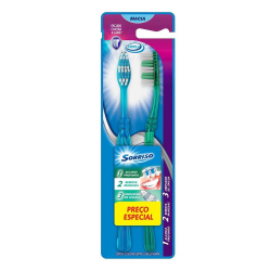 ESCOVA DENTAL  PROMOCIONAL SORRISO TRIPLA PACK C/2