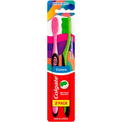 ESCOVA DENTAL PROM COLGATE COLORS 2PK CL