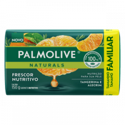 SABONETE PALMOLIVE NATURALS 150G TANGERINA E ALECRIM