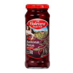 AZEITONA LA VIOLETERA 200G PRETA C/ CAROO POTE