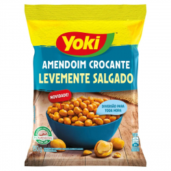 AMENDOIM CROC YOKI 150G LEV.SALGADO