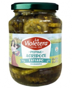 PEPINO FATIADO AGRIDOCE 360G LA VIOLET POTE