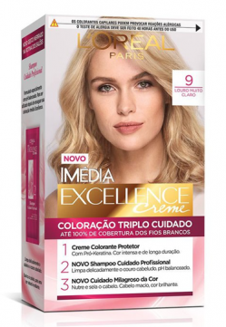 COLOR EXCELLENCE CREME 9.0 LOURO MTO CLARO