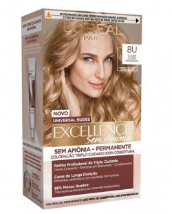 COLOR EXCELLENCE SEM AMONIA 8U LOURO CLARO UNIVERSAL