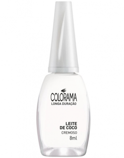 ESMALTE CREMOSO COLORAMA 8ML LEITE DE COCO