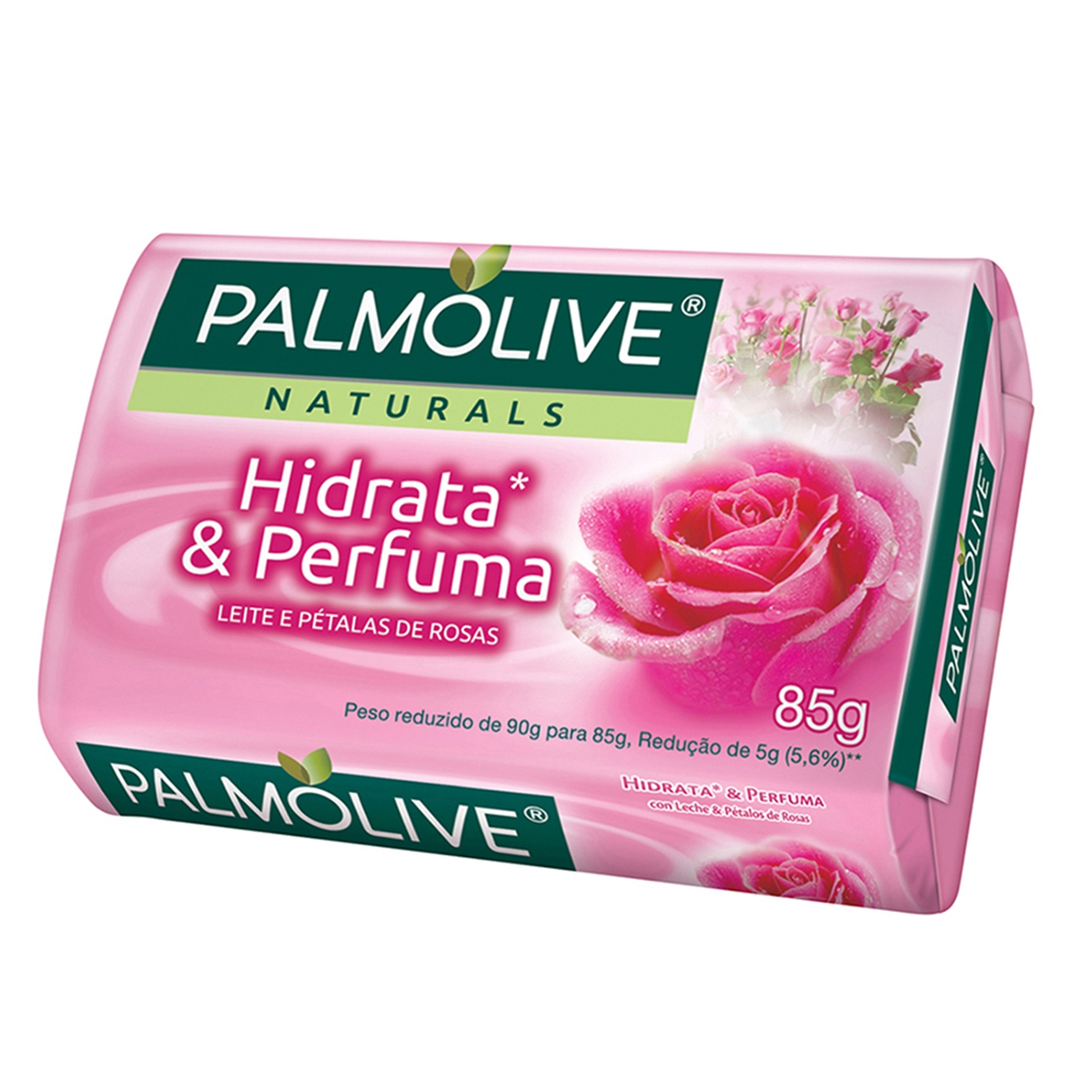 Sabonete Palmolive Naturais Hidrata & Perfuma ROSAS 85g
