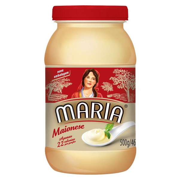 Maionese MARIA Tradicional Pote 500g