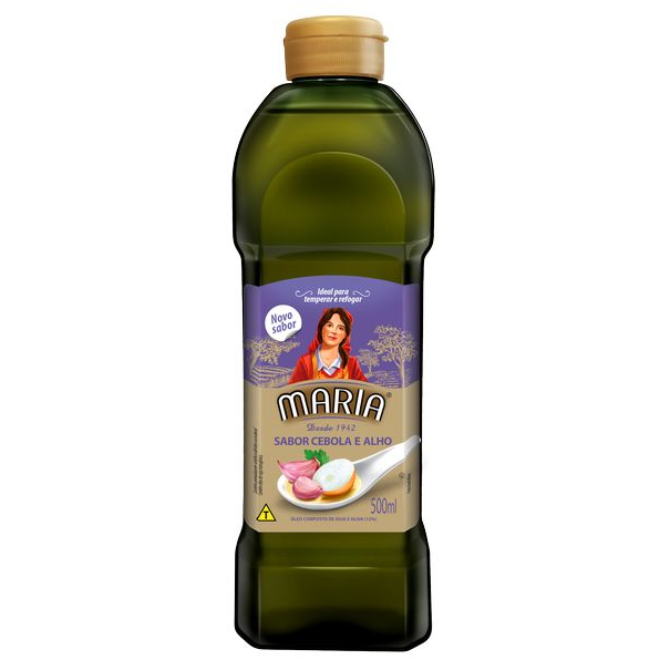 leo Composto de Soja e Oliva MARIA Cebola e Alho Garrafa 500ml