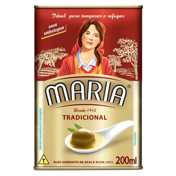 leo Composto de Soja e Oliva MARIA Tradicional Lata 200ml