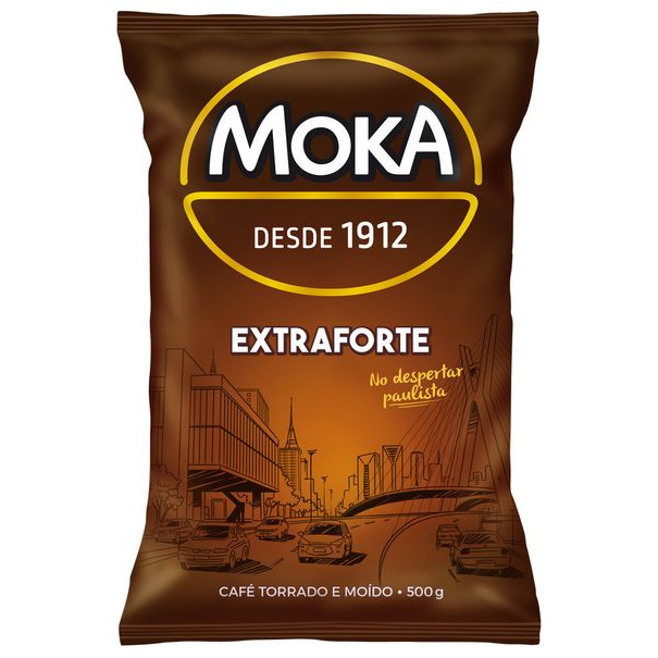 Caf MOKA Torrado E Modo Extra Forte Almofada 500g