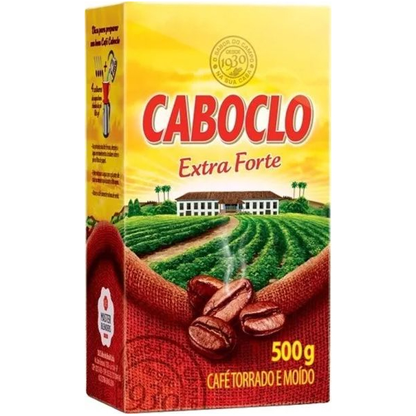 Caf CABOCLO Torrado E Modo Extra Forte Vcuo 500g
