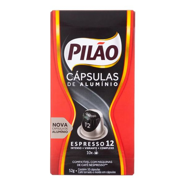 Cpsulas de Caf PILO Espresso 12 10un