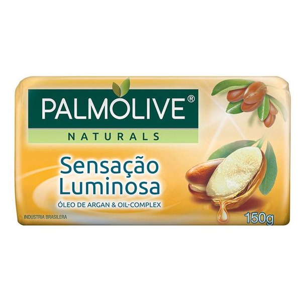 Sabonete Barra PALMOLIVE 150g Sensao Luminosa Argan