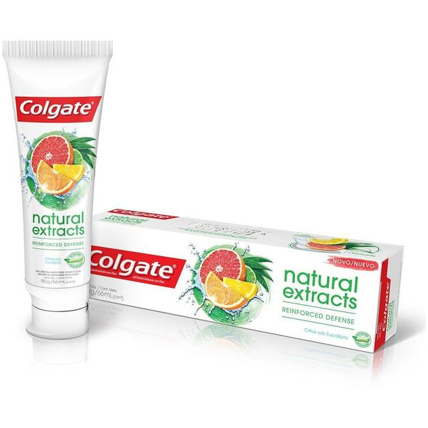 Creme Dental COLGATE Natural Extracts Defesa Reforada 90g