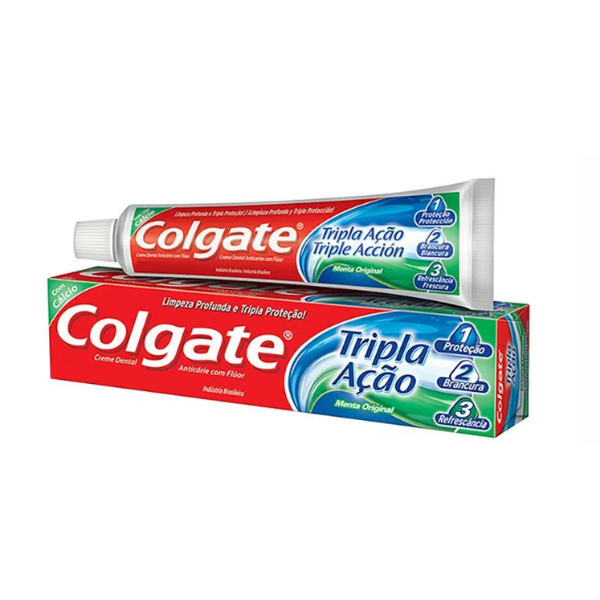 Creme Dental COLGATE Tripla Ao Menta Original 180g