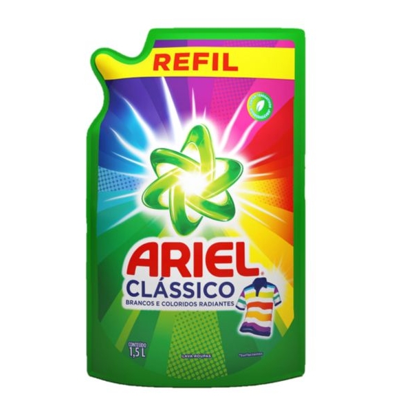Detergente Lquido ARIEL Classico Refil Sach 1,5Lt