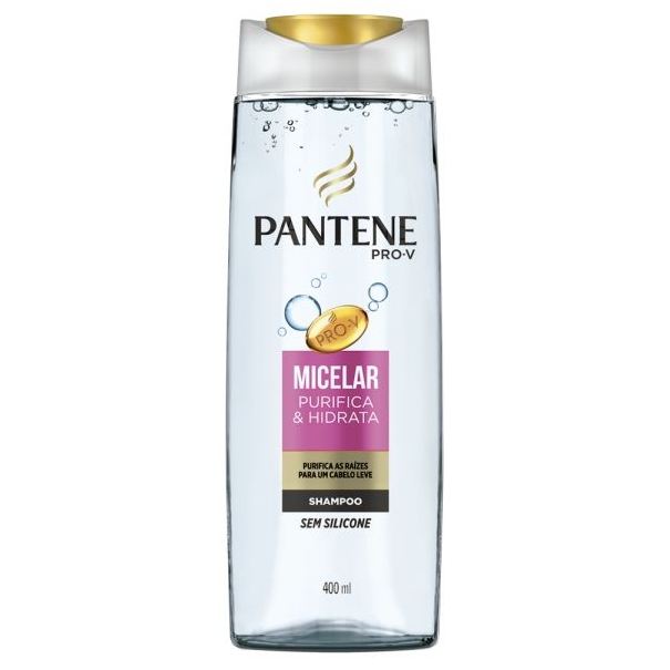 Shampoo PANTENE Micelar Purifica e Hidrata 400ml