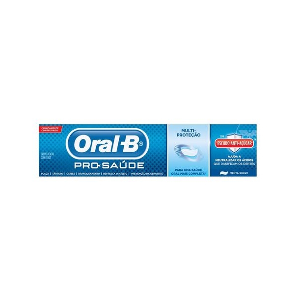 Creme Dental ORAL-B Pro Sade Escudo Antiacar 70g
