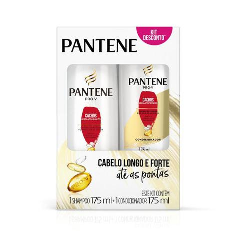 Kit PANTENE Shampoo 350ml + Condicionador Cachos 175ml