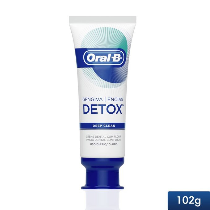 Creme Dental ORAL-B Detox Deep Clean 120G