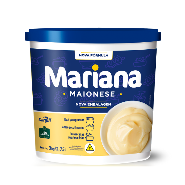 Maionese Mariana Balde 3KG