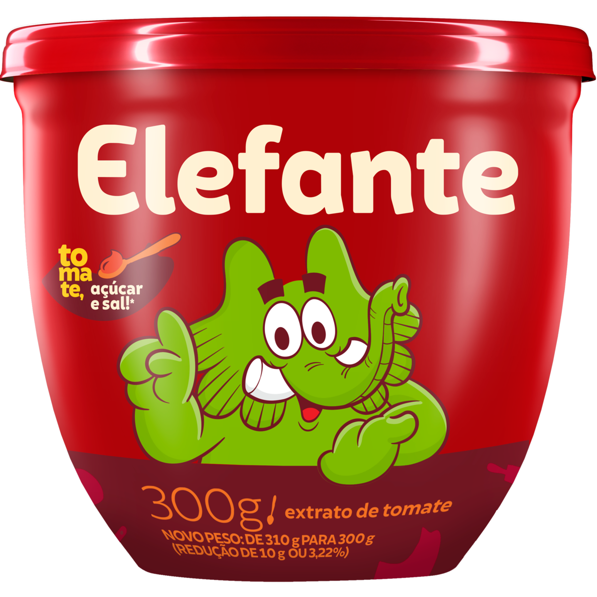 Extrato de Tomate Elefante Pote 300g