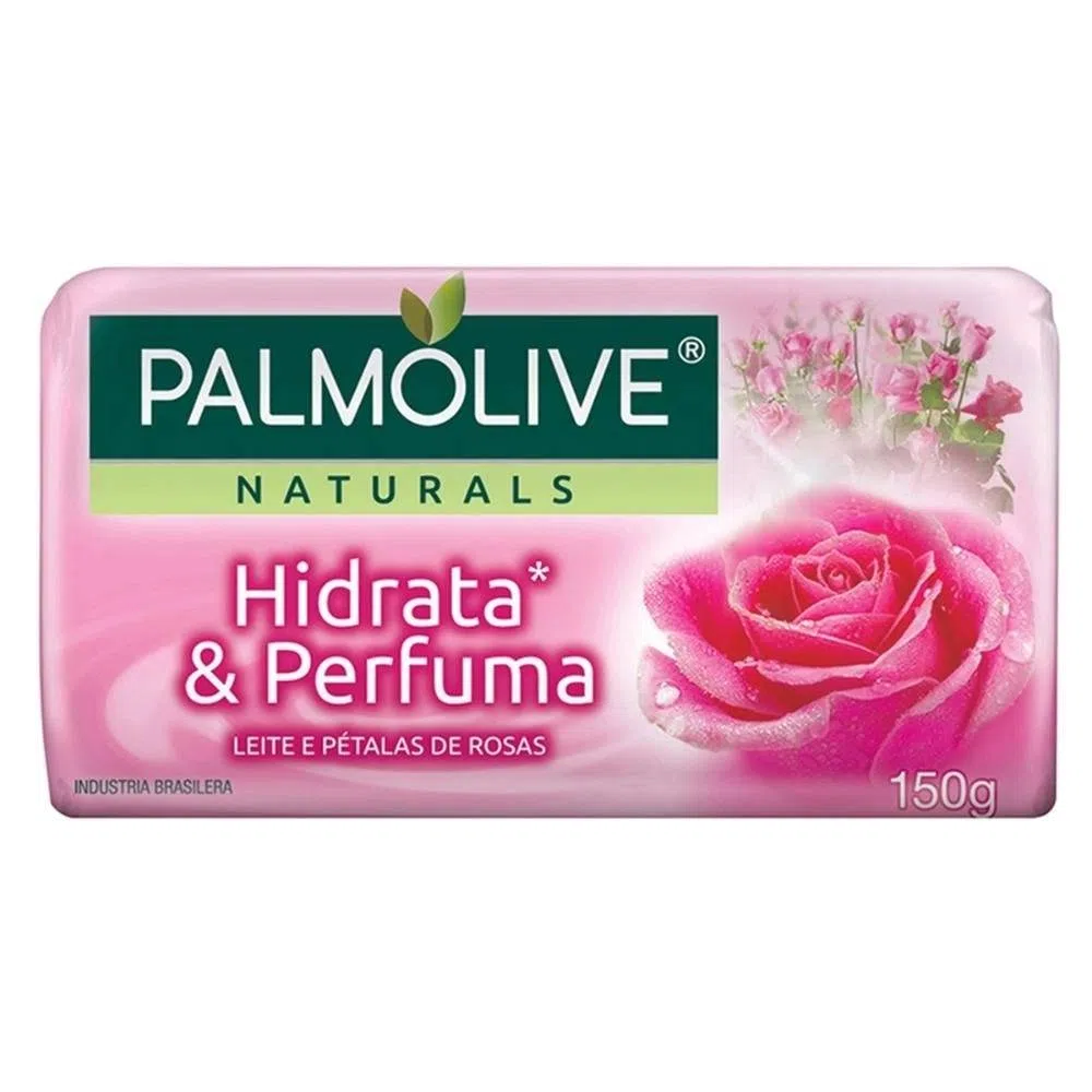 Sabonete Palmolive Leite e Ptalas de Rosas 150G