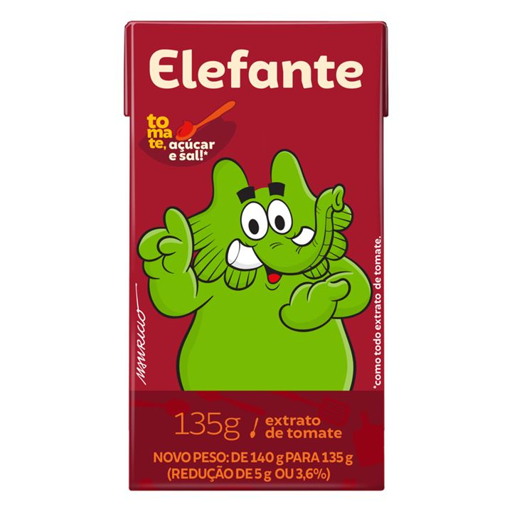 Extrato de Tomate ELEFANTE TP 135g