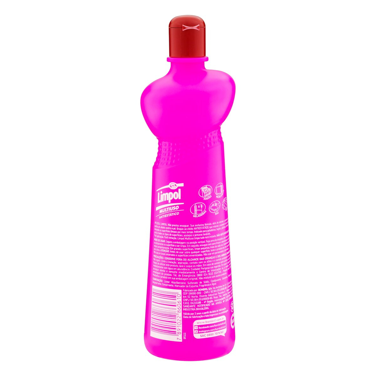 LIMPADOR MULTIUSO LIMPOL 500ML FLORAL