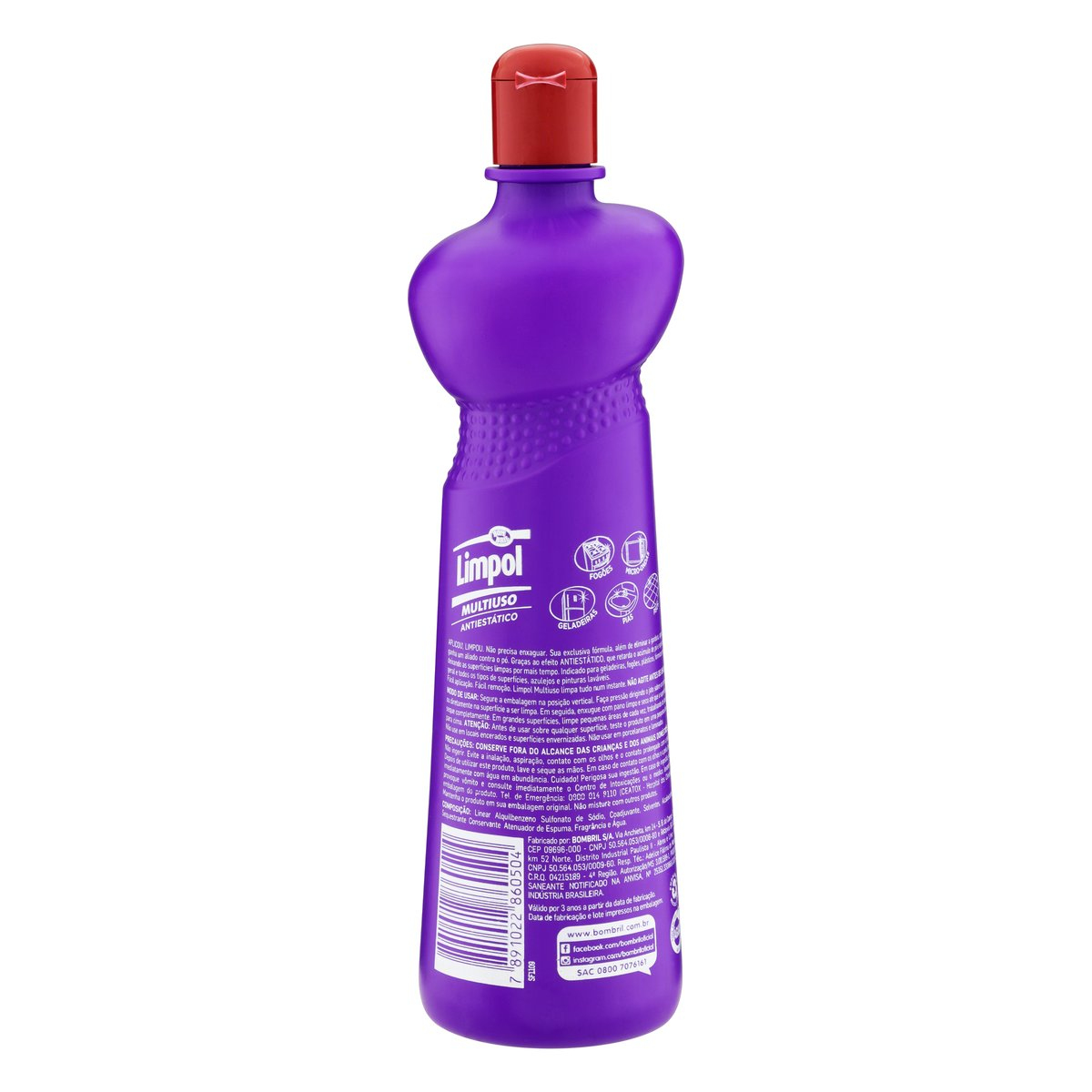 LIMPADOR MULTIUSO LIMPOL 500ML LAVANDA