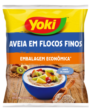 AVEIA FLOCOS FINOS YOKI 500G