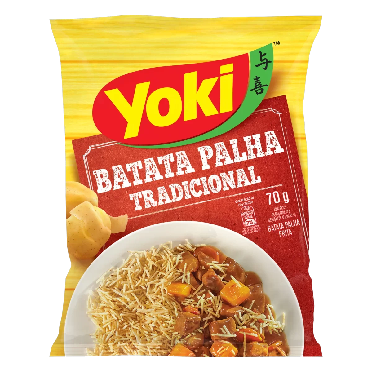 BATATA PALHA YOKI TRAD  70G