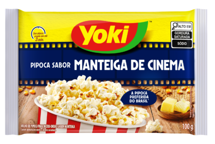 PIPOCA MICROOND YOKI 100G MANT CINEMA