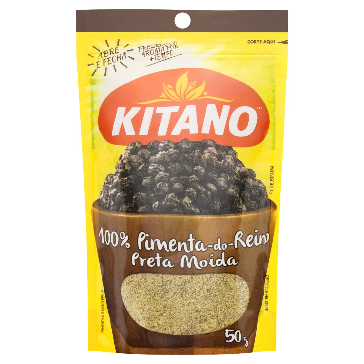 PIMENTA PRETA PO KITANO 50G