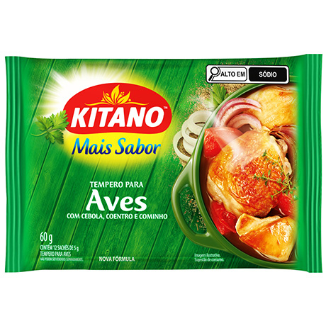 TEMP MAIS SABOR KITANO 60GR AVES