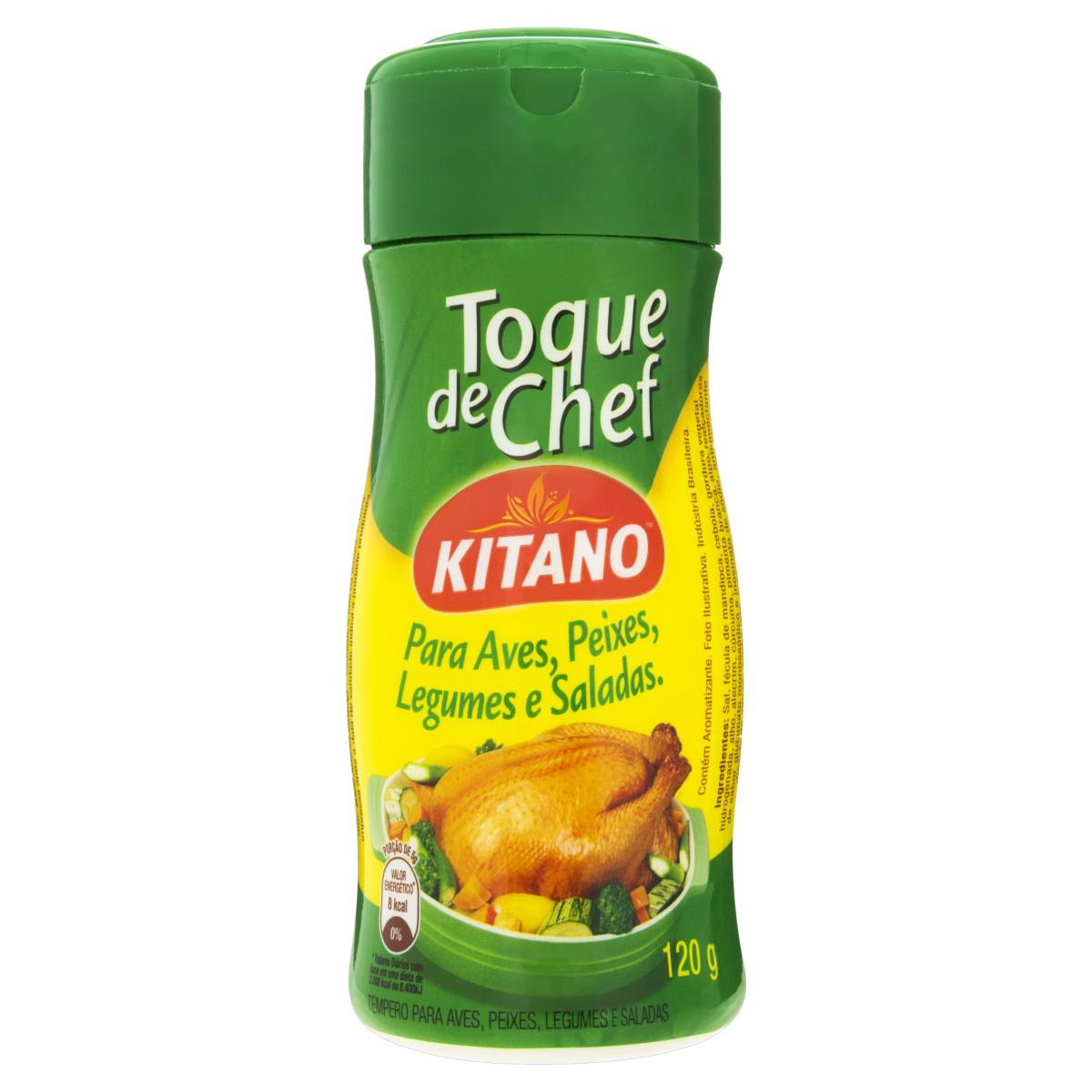 TEMP TOQUE CHEF KITANO 120G AVES