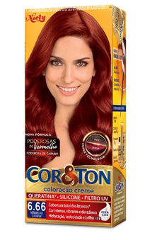 COLOR COR&TON 6.66 LOURO ESCURO VERMELHO